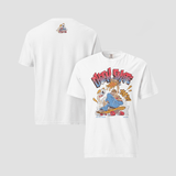 Chick Skate Graphic Tee - Junk Pizza