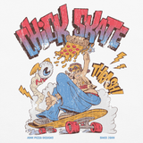 Chick Skate Graphic Tee - Junk Pizza
