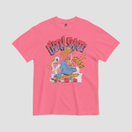 Chick Skate Graphic Tee - Junk Pizza