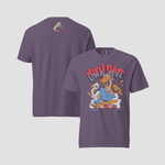 Chick Skate Graphic Tee - Junk Pizza