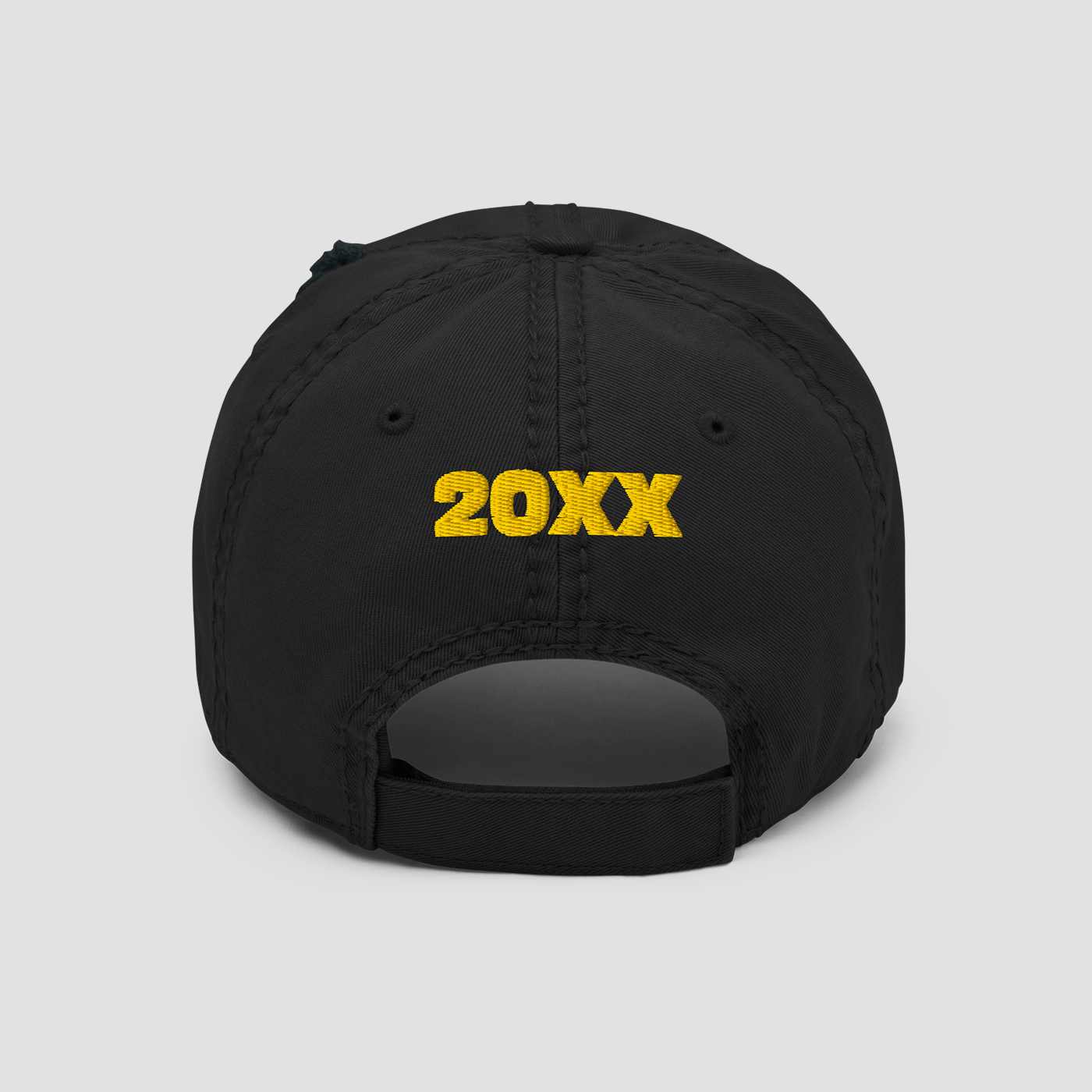 Distressed Dad Hat - Junk Pizza