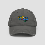 Distressed Dad Hat - Junk Pizza