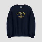 J. Pizza Embroidered Sweatshirt - Junk Pizza