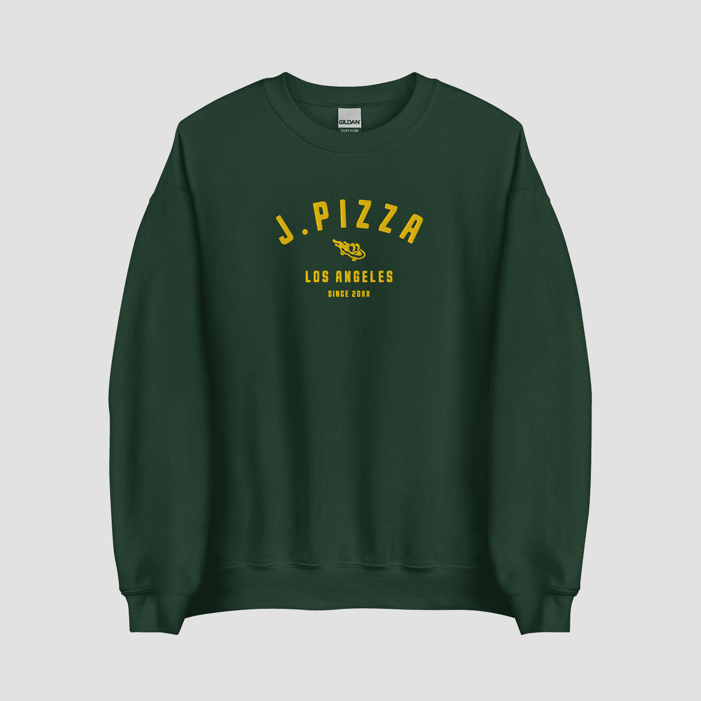 J. Pizza Embroidered Sweatshirt - Junk Pizza