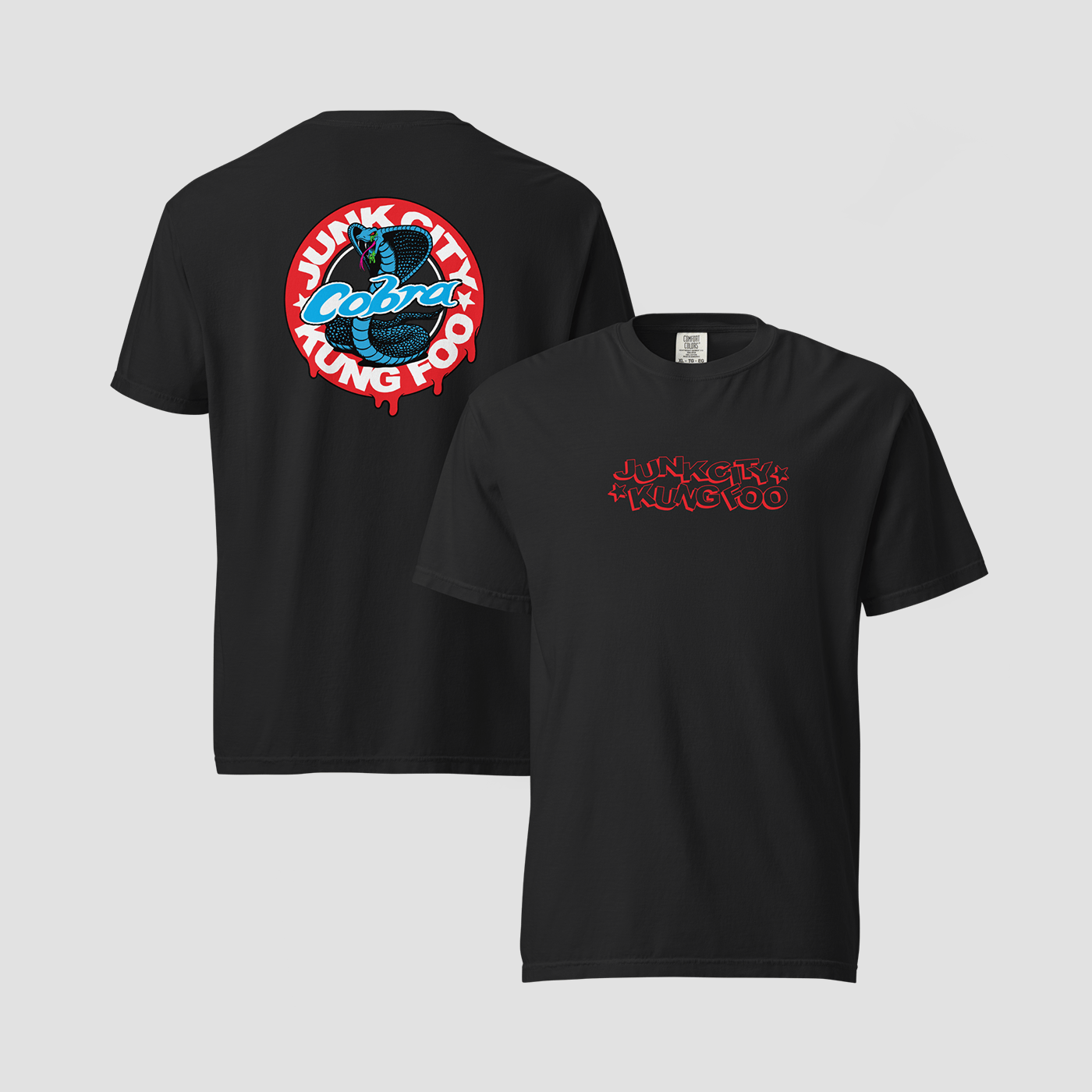 Junk City Kung Foo Graphic Tee - Junk Pizza