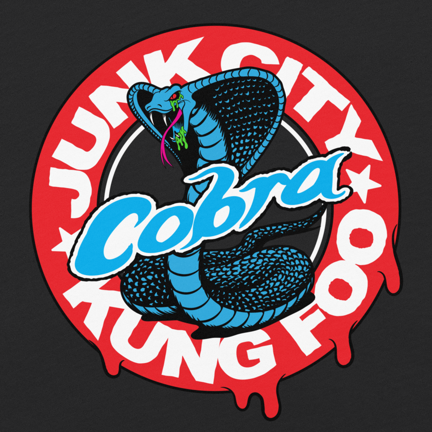 Junk City Kung Foo Graphic Tee - Junk Pizza