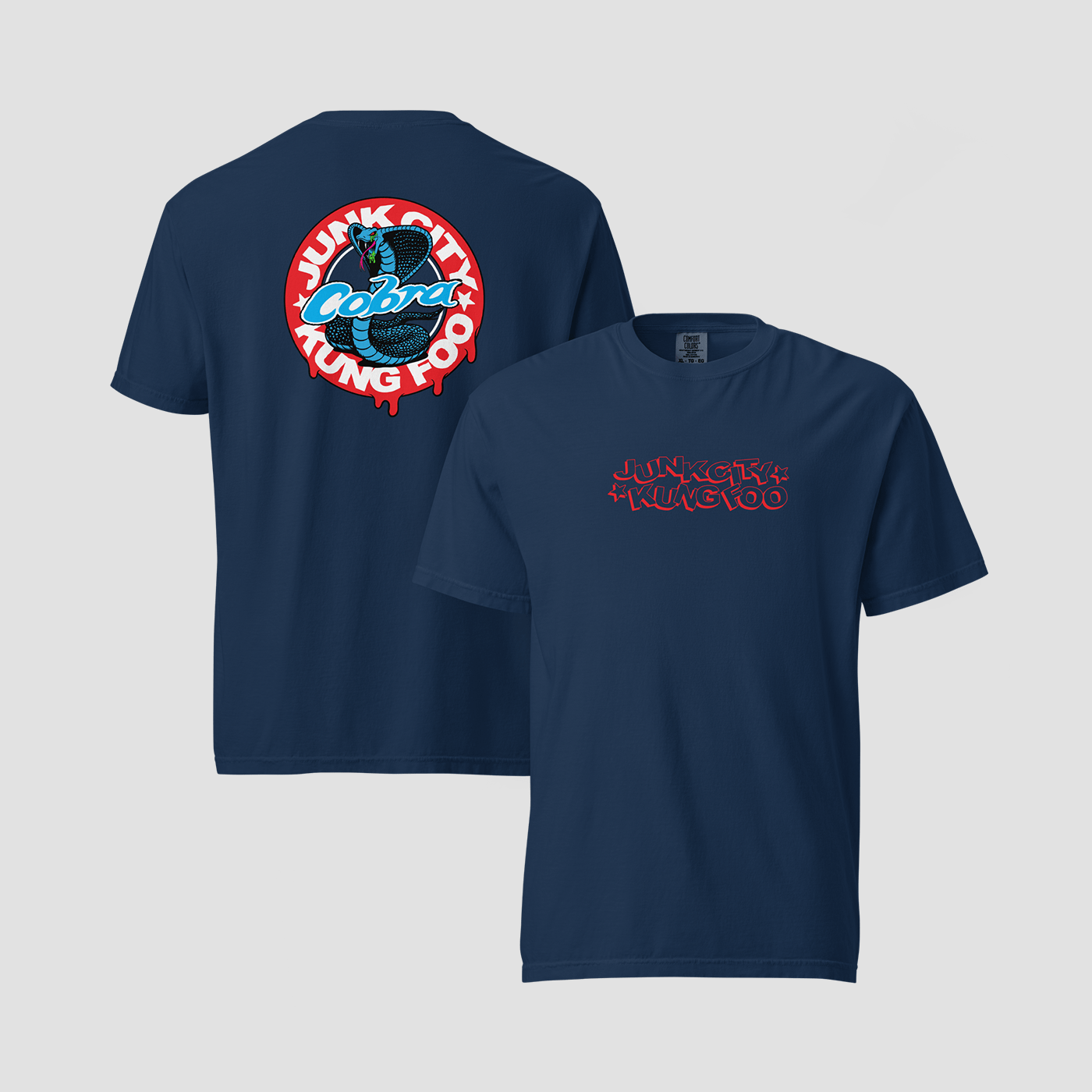 Junk City Kung Foo Graphic Tee - Junk Pizza