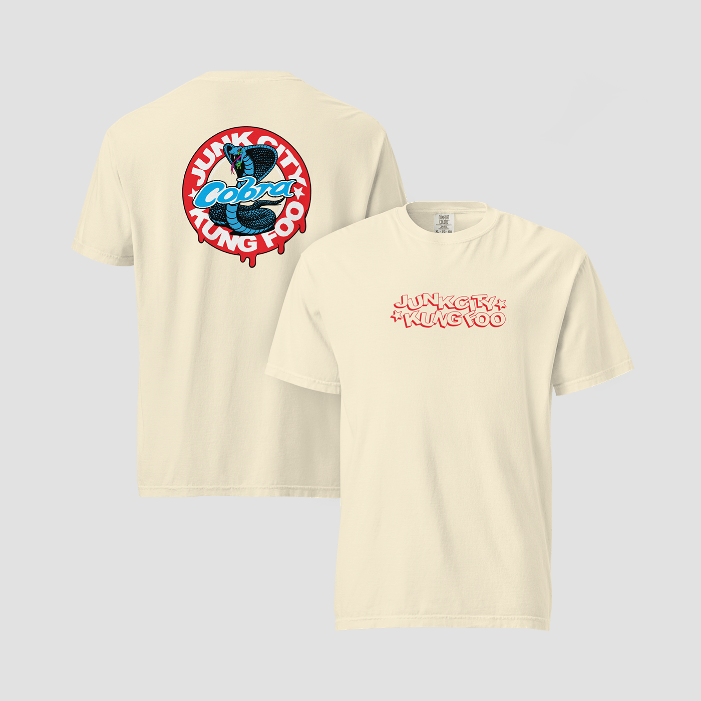 Junk City Kung Foo Graphic Tee - Junk Pizza