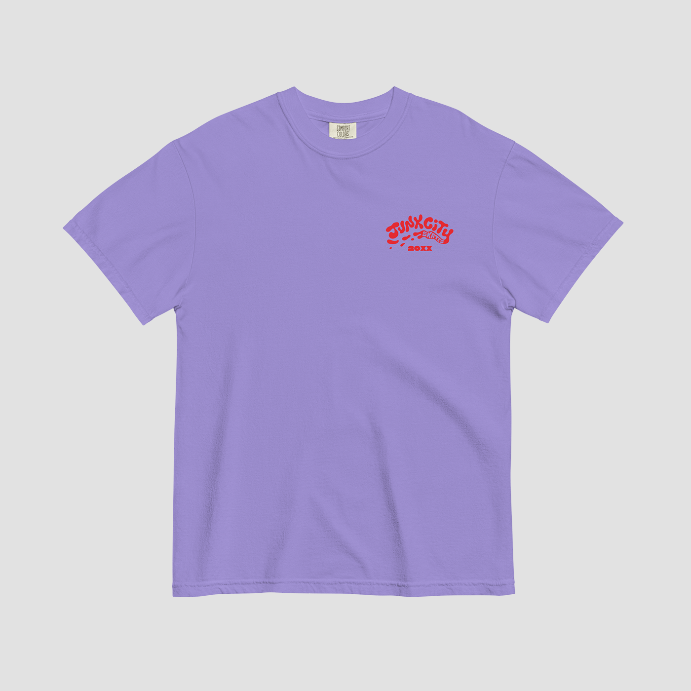Junk City Skates Graphic Tee - Junk Pizza