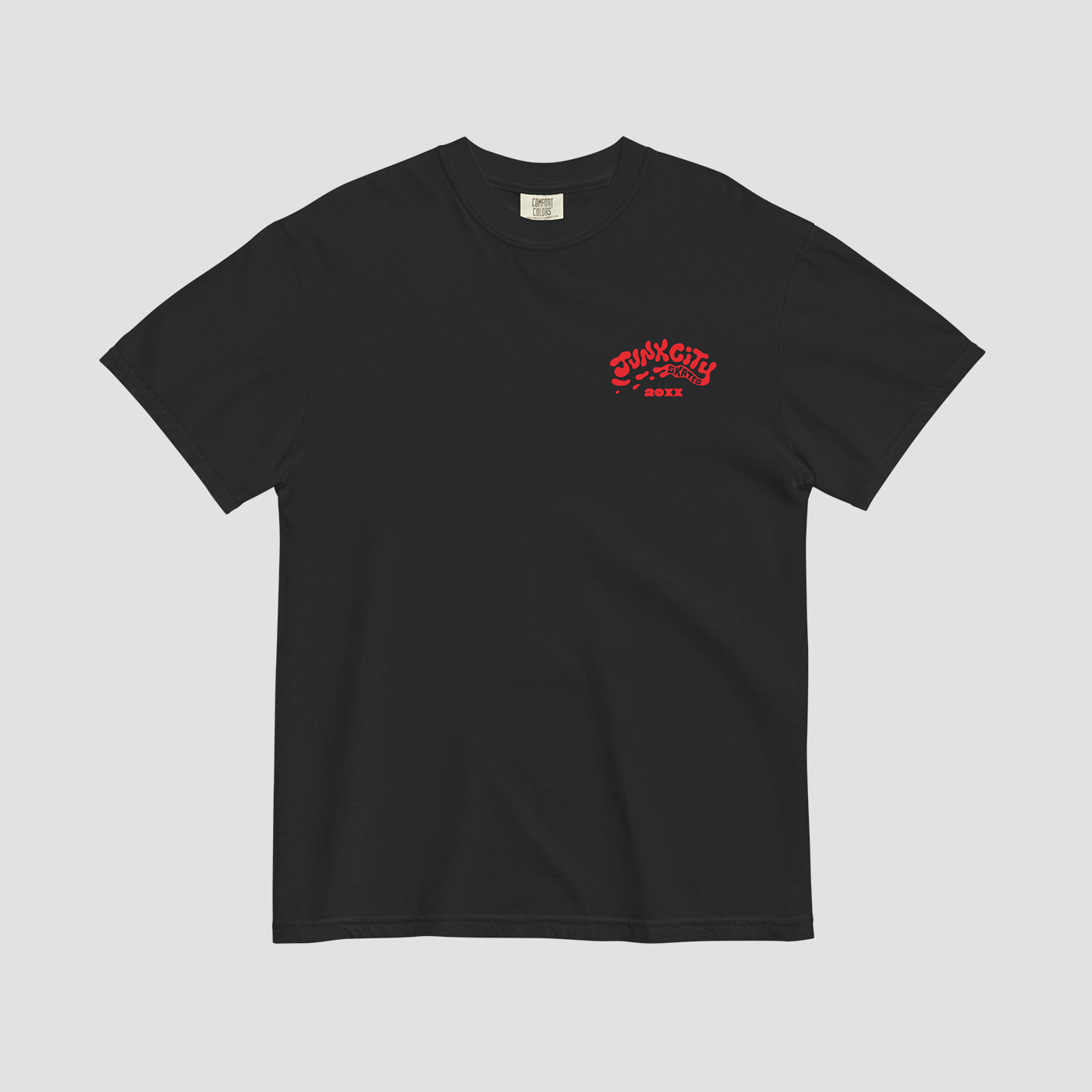 Junk City Skates Graphic Tee - Junk Pizza