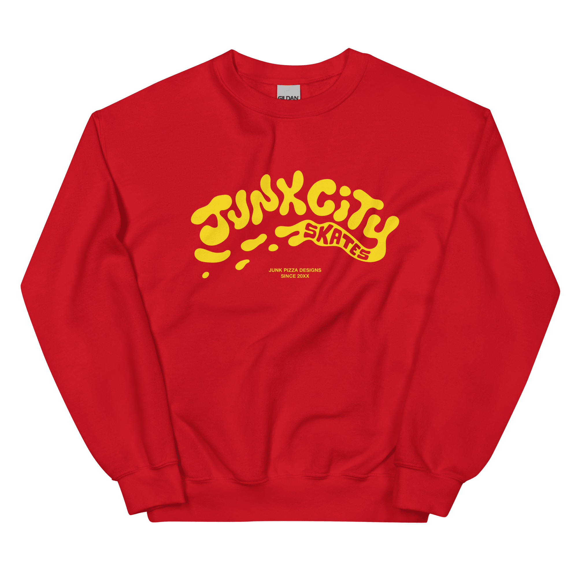 Junk City Skates Logo Sweatshirt - Junk Pizza