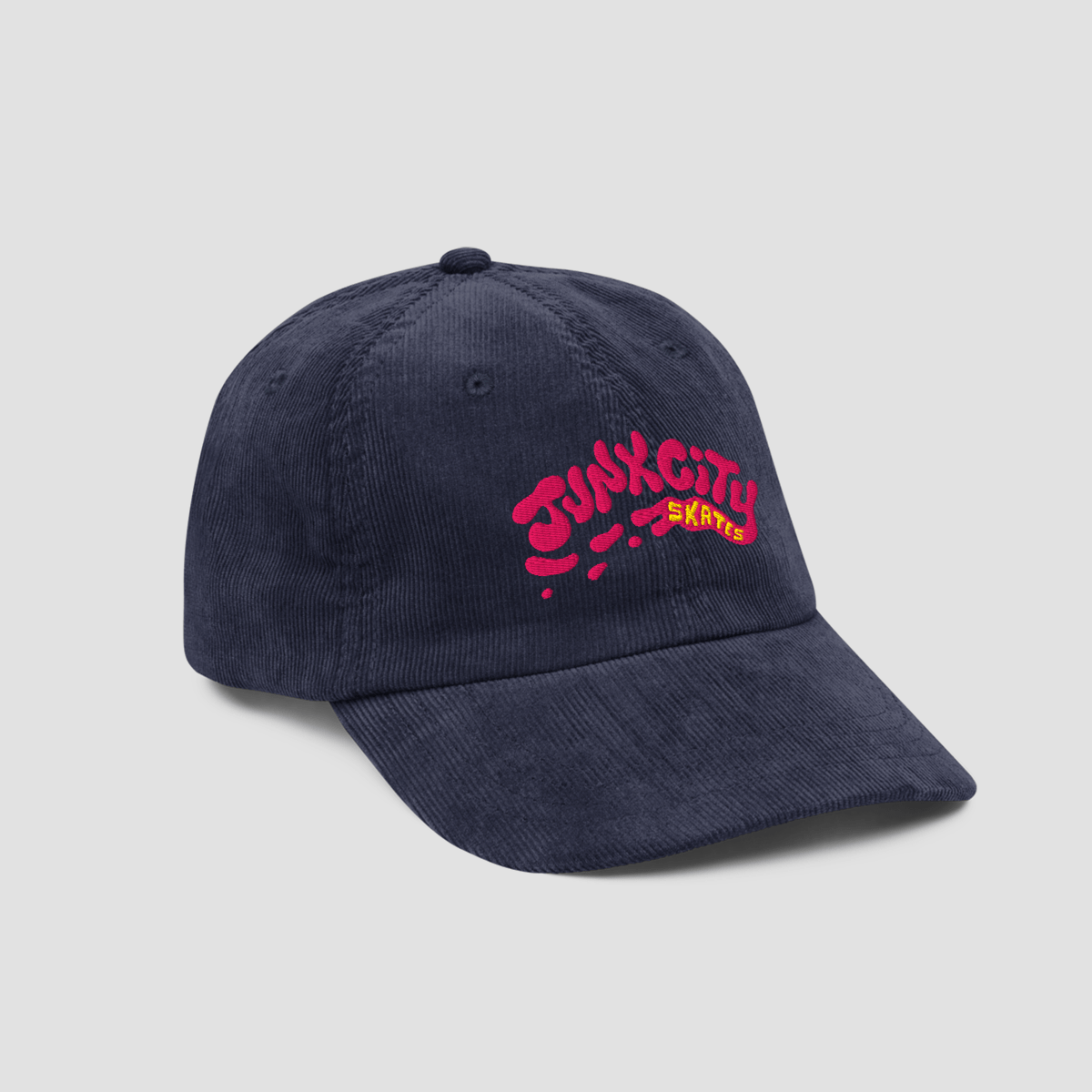 Junk City Skates Vintage Corduroy Cap - Junk Pizza