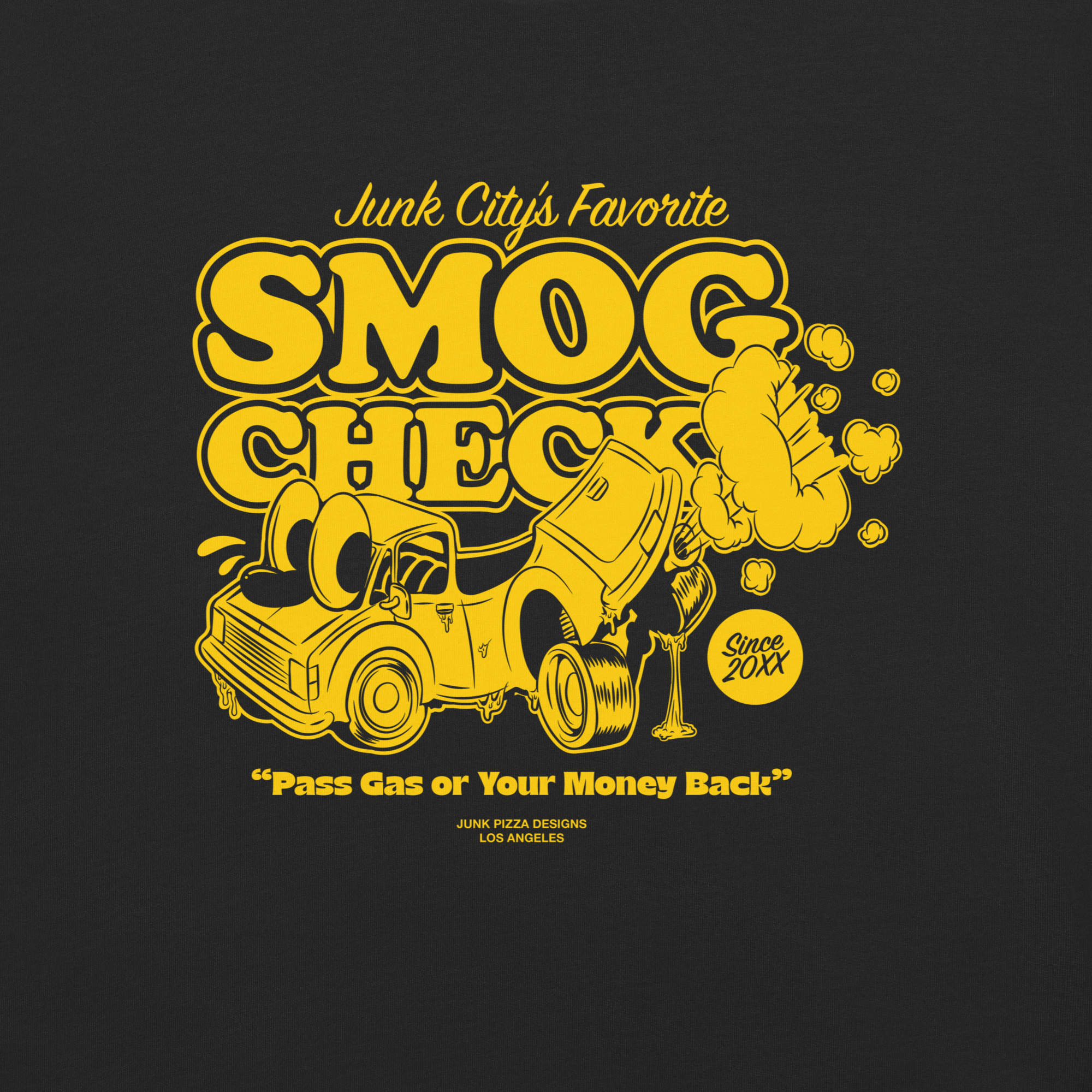 Junk City Smog Check 2 - Junk Pizza