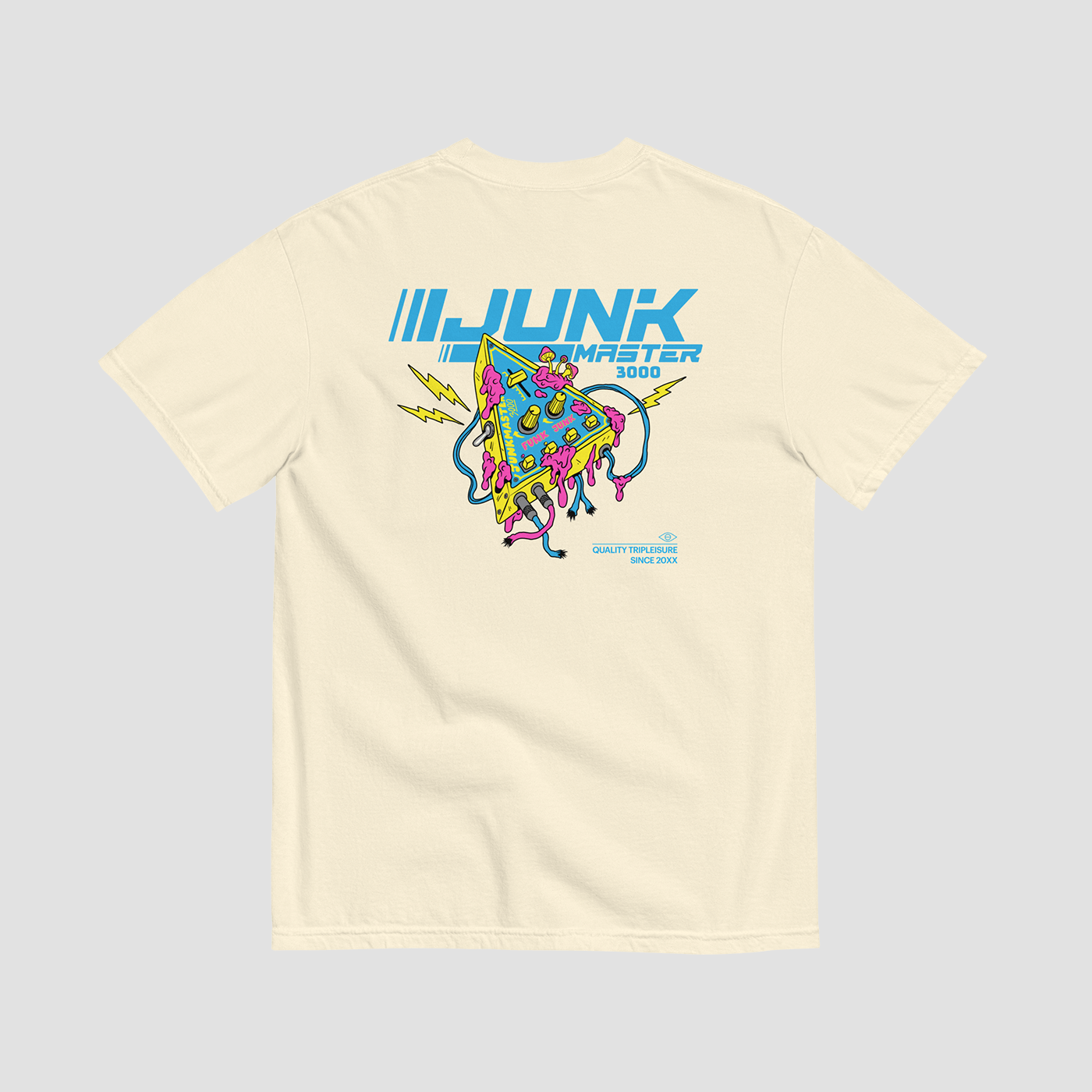 Junk Master 3000 Graphic Tee - Junk Pizza
