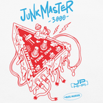Junk Master 3000 Outline Tee - Junk Pizza