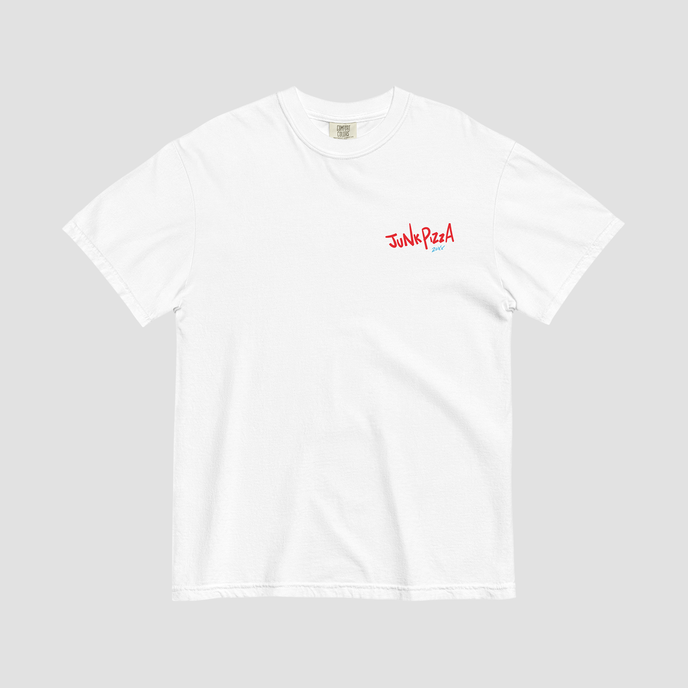 Junk Master 3000 Outline Tee - Junk Pizza