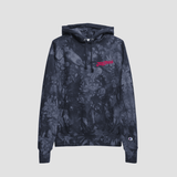 Junk Pizza Champion Tie Dye Logo Hoodie - Junk Pizza