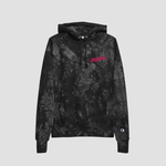 Junk Pizza Champion Tie Dye Logo Hoodie - Junk Pizza