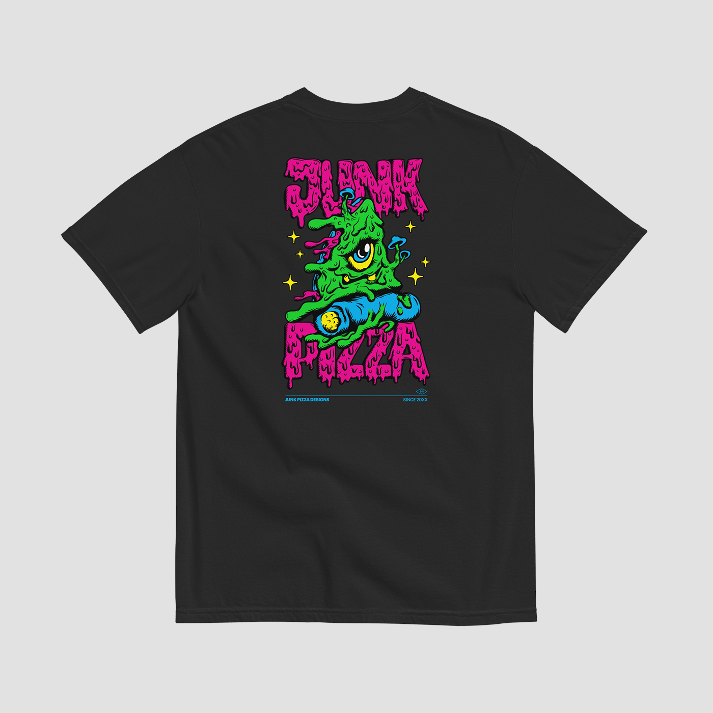 Junk Pizza Heavy Trip Graphic Tee - Junk Pizza
