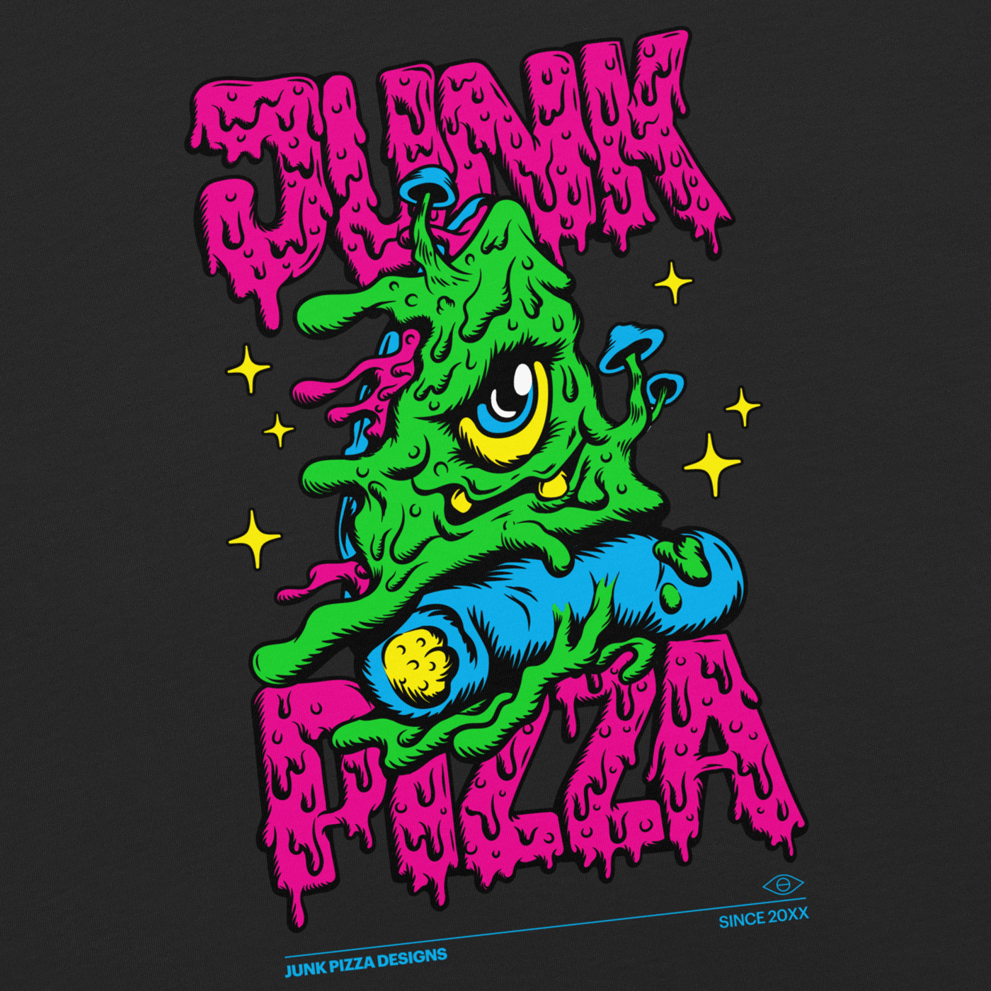 Junk Pizza Heavy Trip Graphic Tee - Junk Pizza
