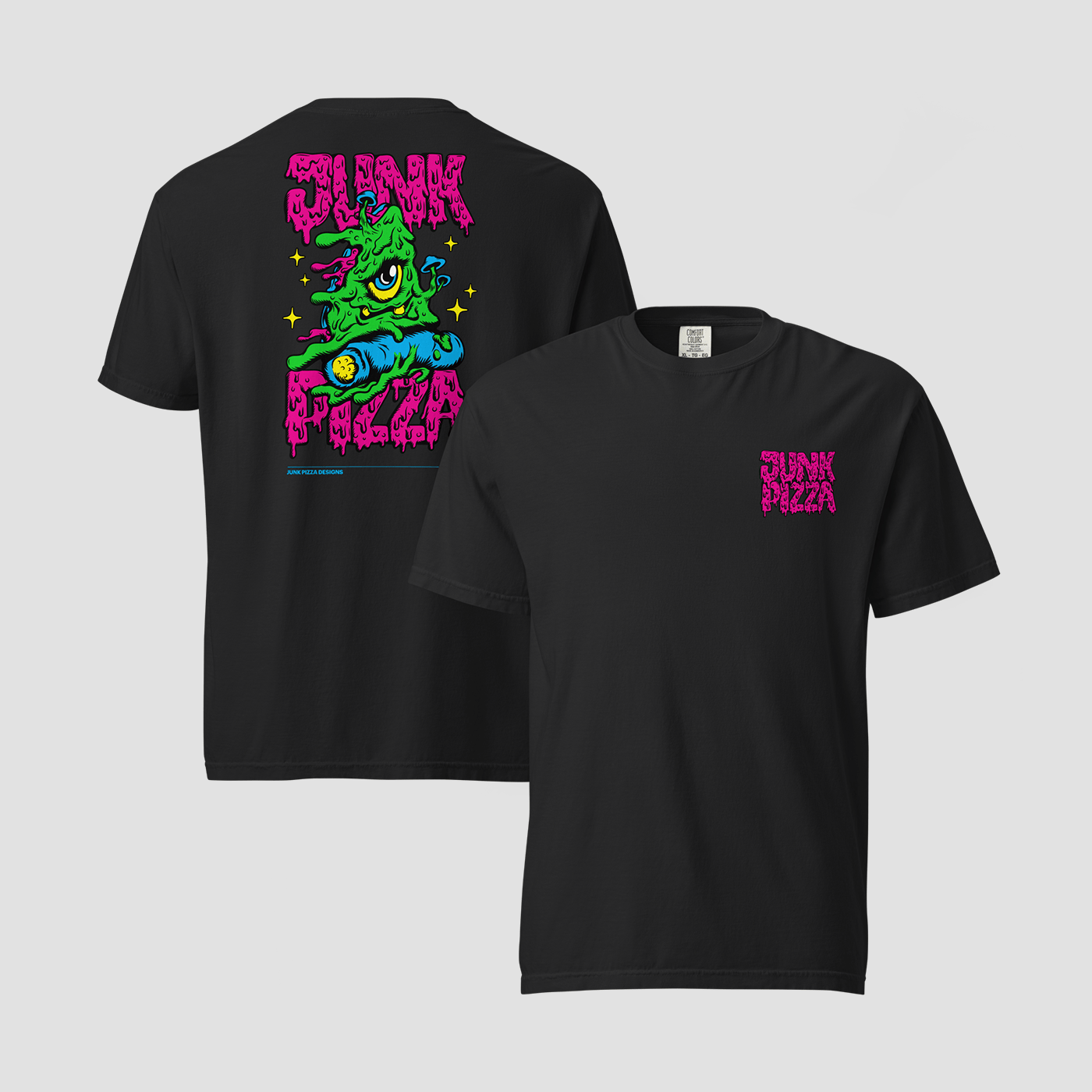Junk Pizza Heavy Trip Graphic Tee - Junk Pizza