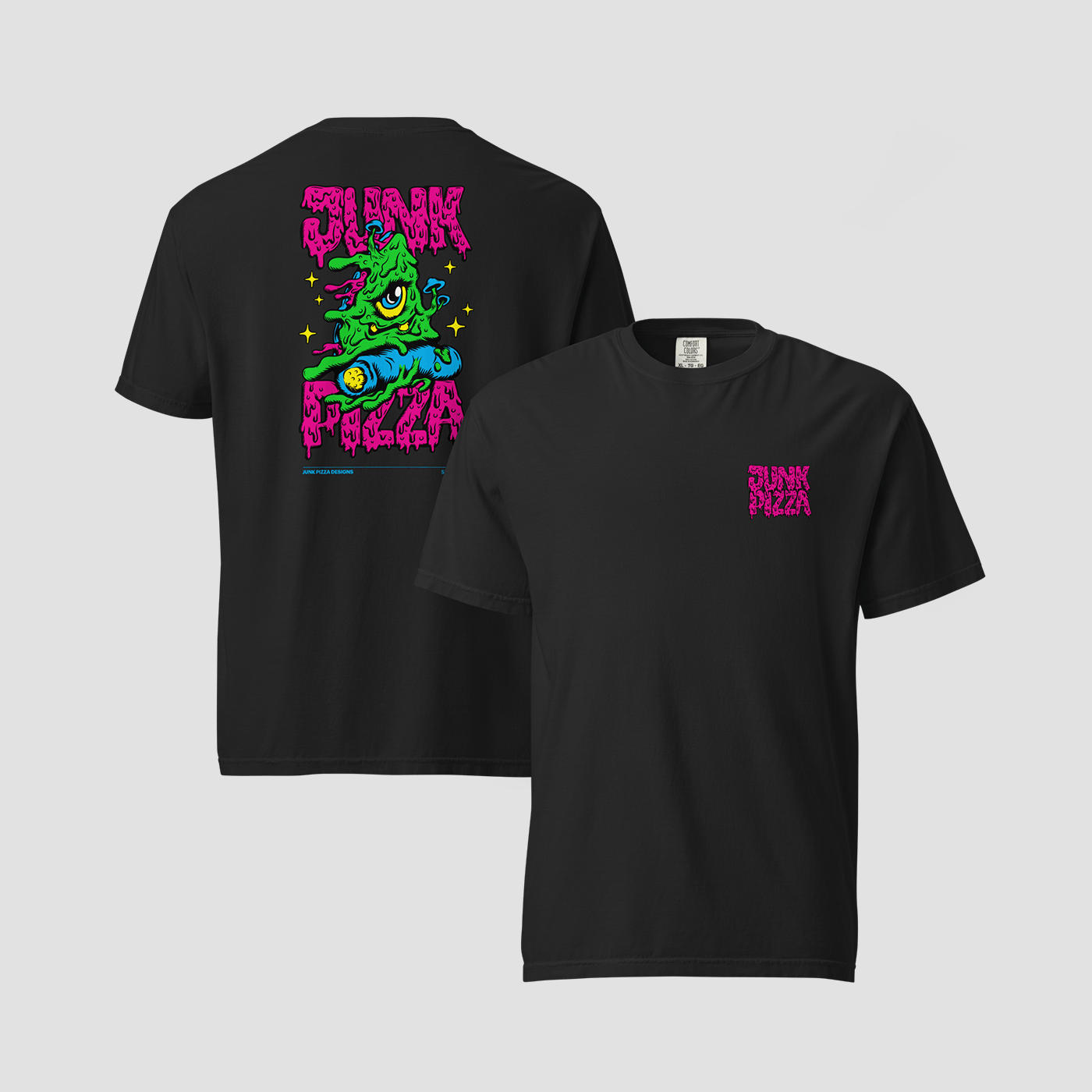 Junk Pizza Heavy Trip Graphic Tee - Junk Pizza