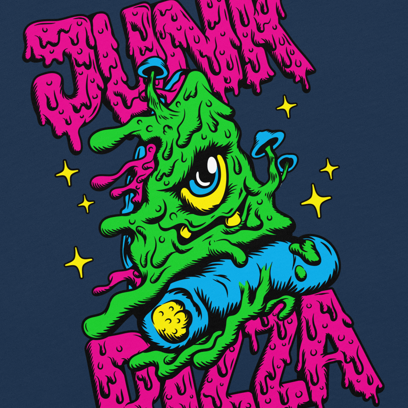 Junk Pizza Heavy Trip Graphic Tee - Junk Pizza