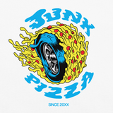 Junk Pizza Hot Wheel Tee - Junk Pizza