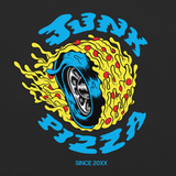 Junk Pizza Hot Wheel Tee - Junk Pizza