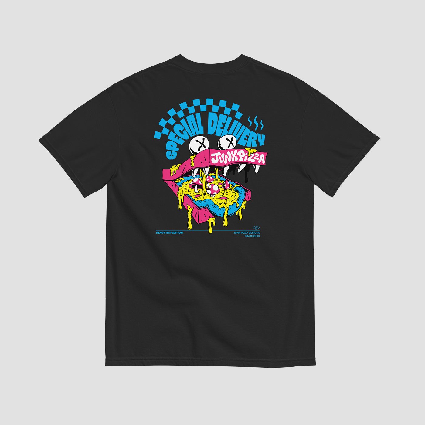 Junk Pizza Special Delivery Graphic Tee - Junk Pizza