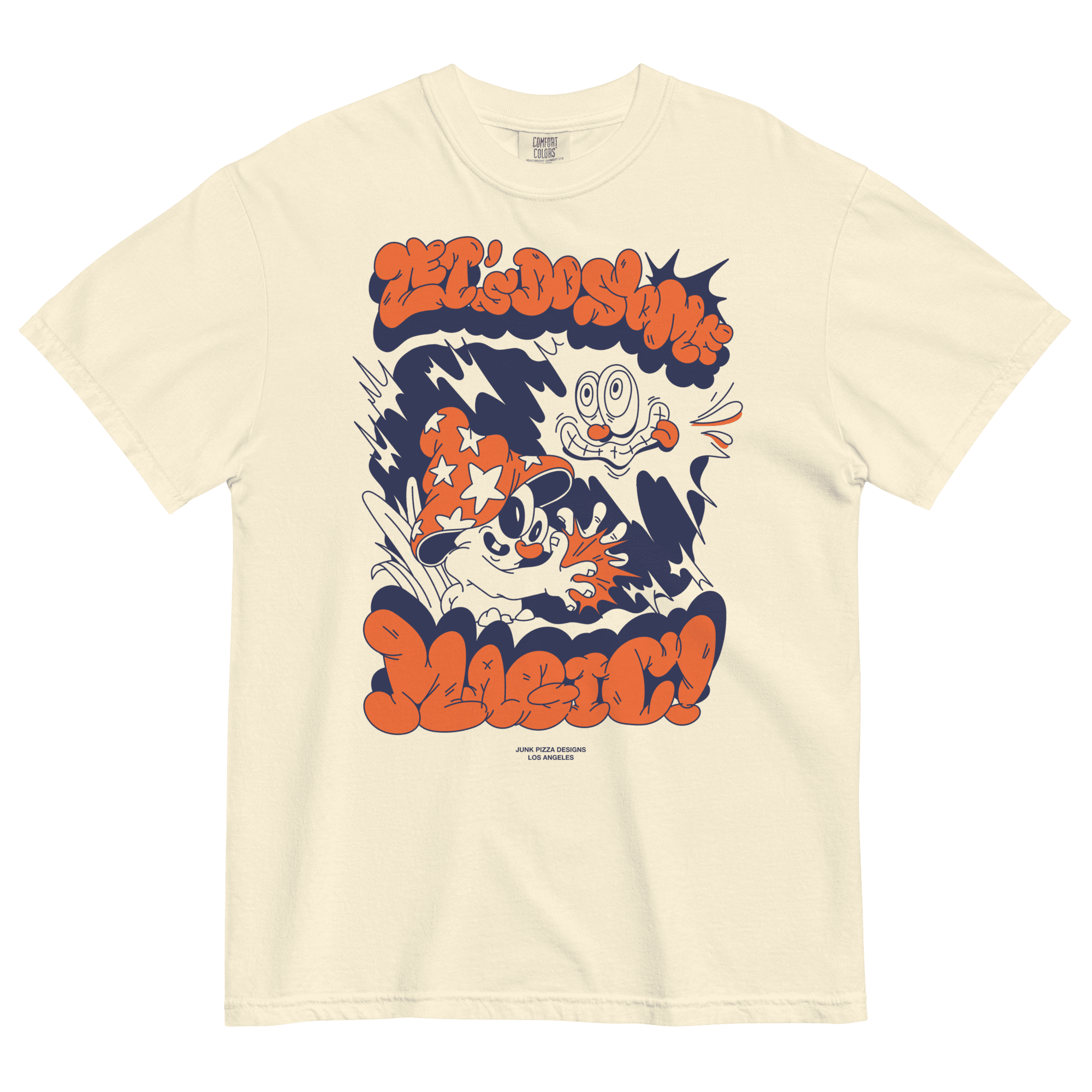 Let's Do Some Magic Mushroom Tee - Junk Pizza