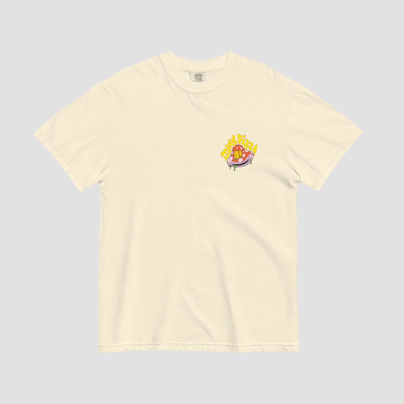 Life Trippin' Ivory Graphic Tee - Junk Pizza