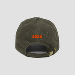 Life Trippin' Vintage Olive Corduroy Cap - Junk Pizza