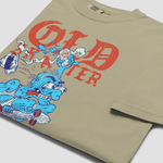 Old Skater Dark Vintage Graphic Tee - Junk Pizza