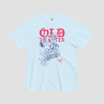 Old Skater Vintage Print Graphic Tee - Junk Pizza