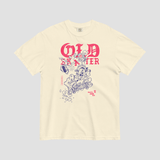 Old Skater Vintage Print Graphic Tee - Junk Pizza