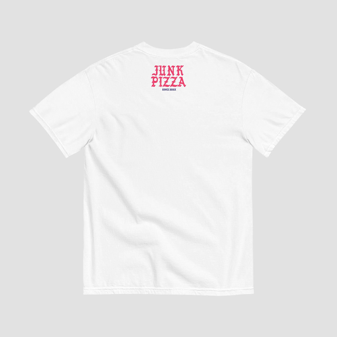 Old Skater Vintage Print Graphic Tee - Junk Pizza