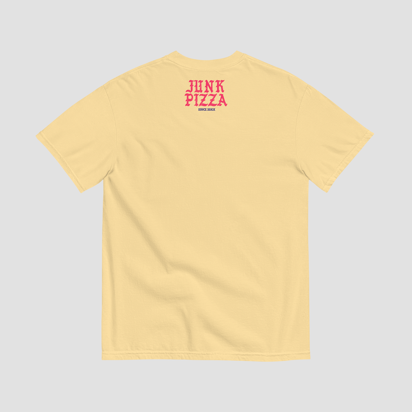 Old Skater Vintage Print Graphic Tee - Junk Pizza