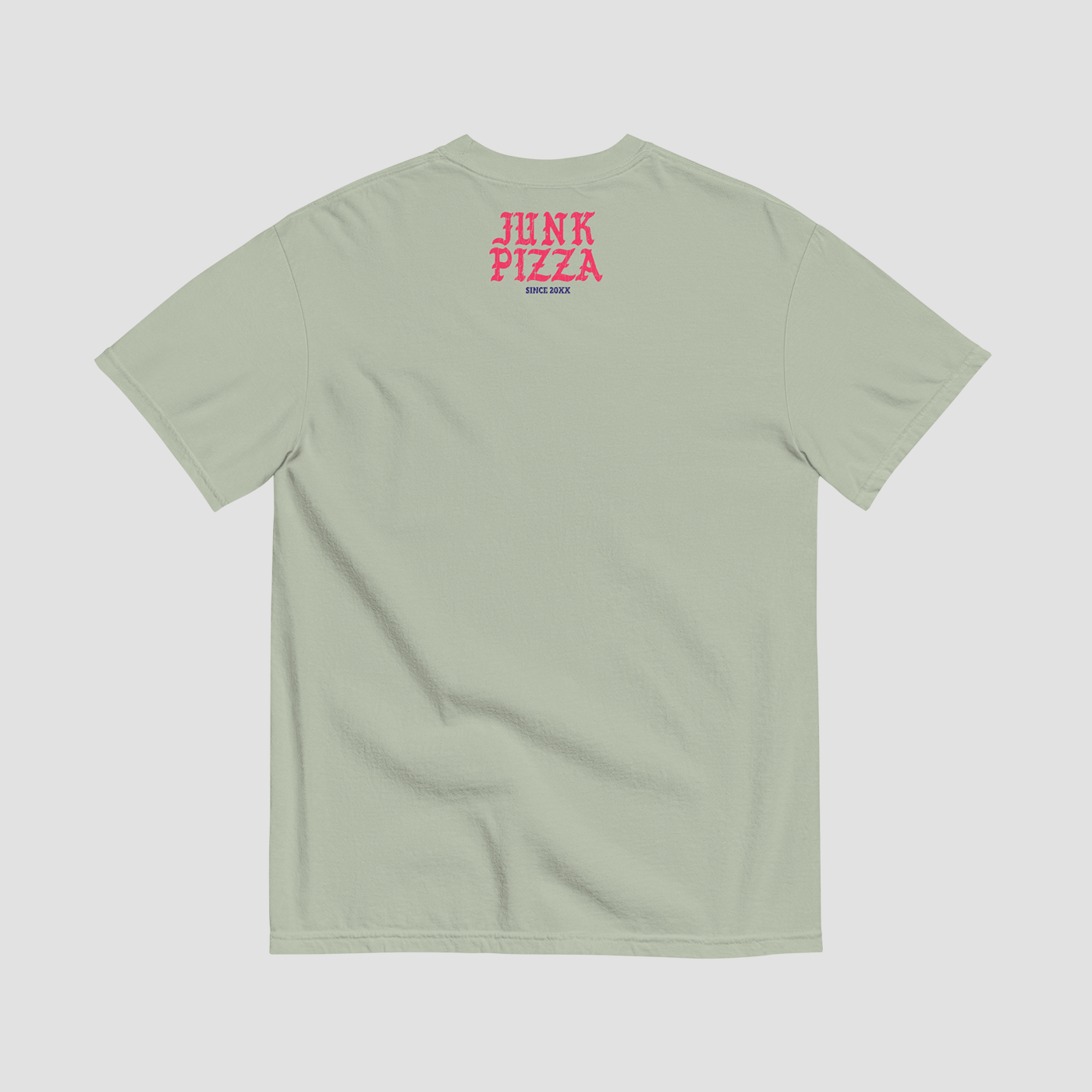 Old Skater Vintage Print Graphic Tee - Junk Pizza