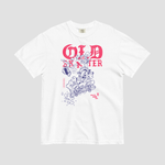 Old Skater Vintage Print Graphic Tee - Junk Pizza