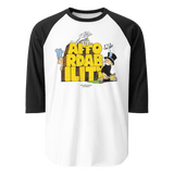 The Affordability Con 3/4 Sleeve Raglan Shirt - Junk Pizza