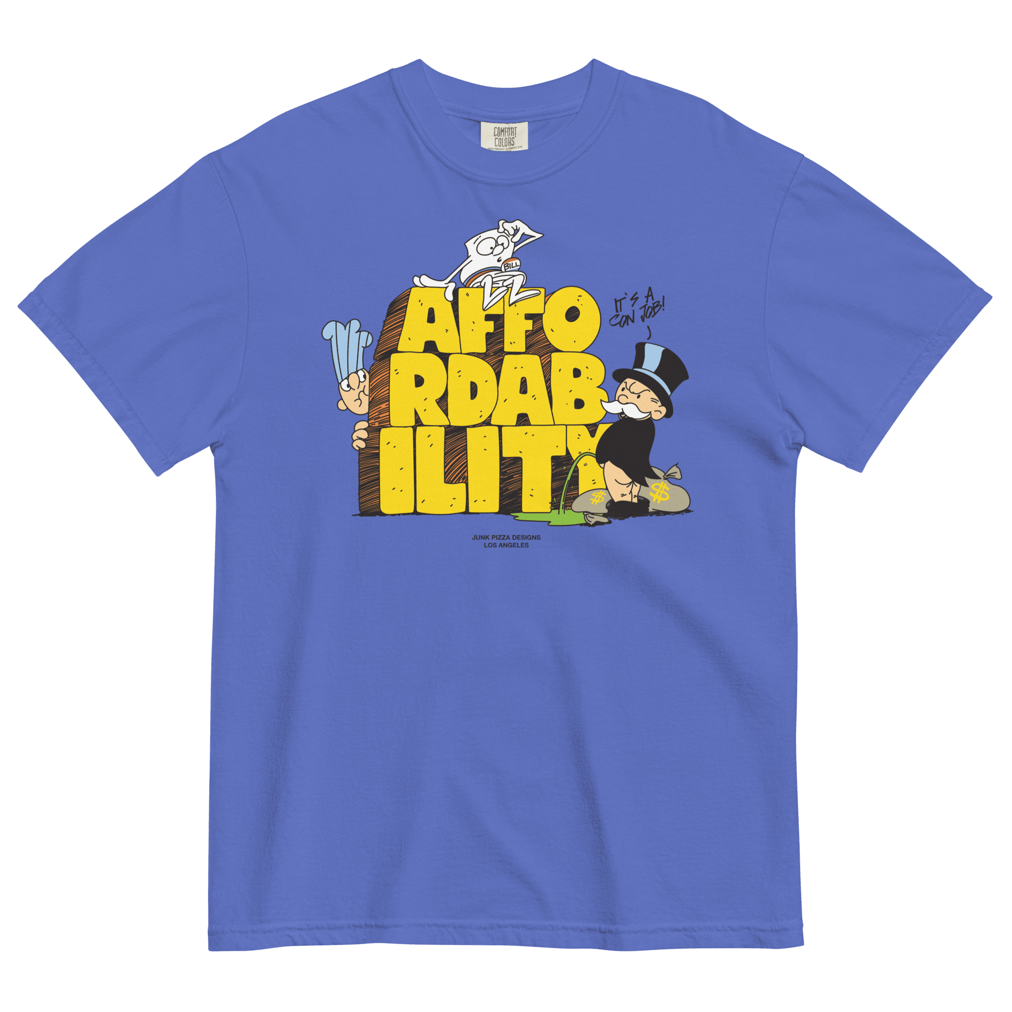 The Affordability Con Graphic Tee - Junk Pizza