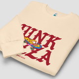 Unisex premium crew neck sweatshirt - Junk Pizza